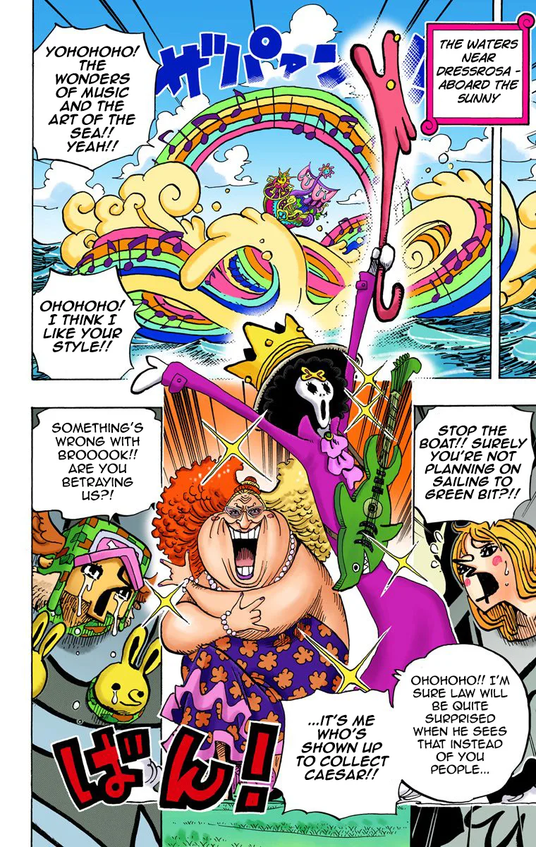 One Piece - Colored Chapter 722 page 19
