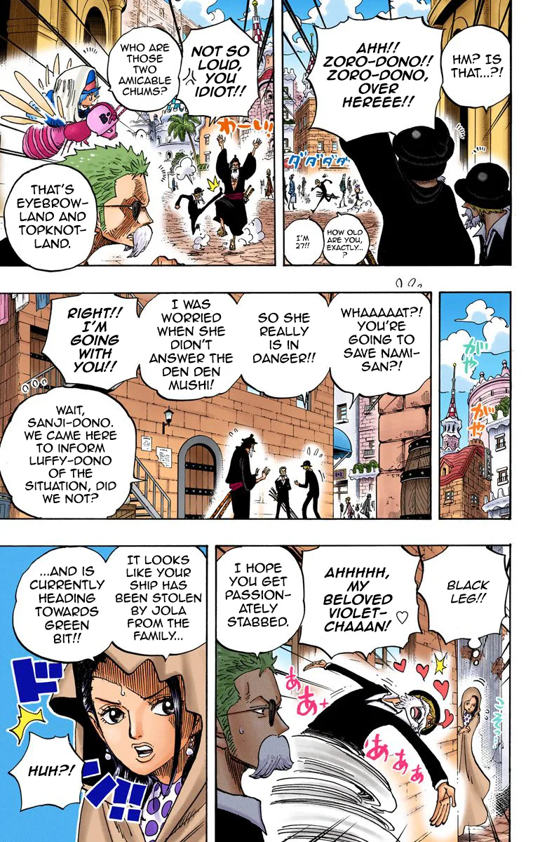 One Piece - Colored Chapter 722 page 18