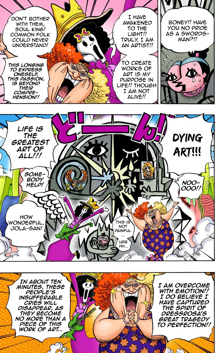 One Piece - Colored Chapter 722 page 20