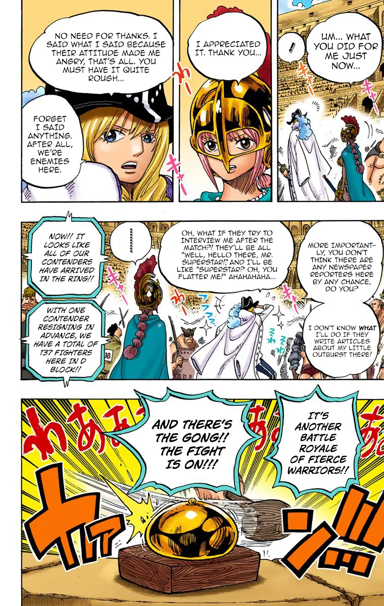 One Piece - Colored Chapter 722 page 14