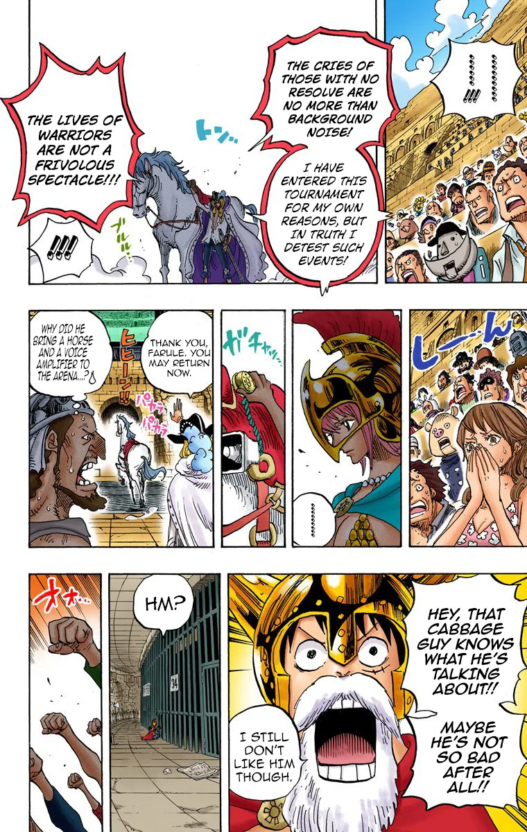 One Piece - Colored Chapter 722 page 12