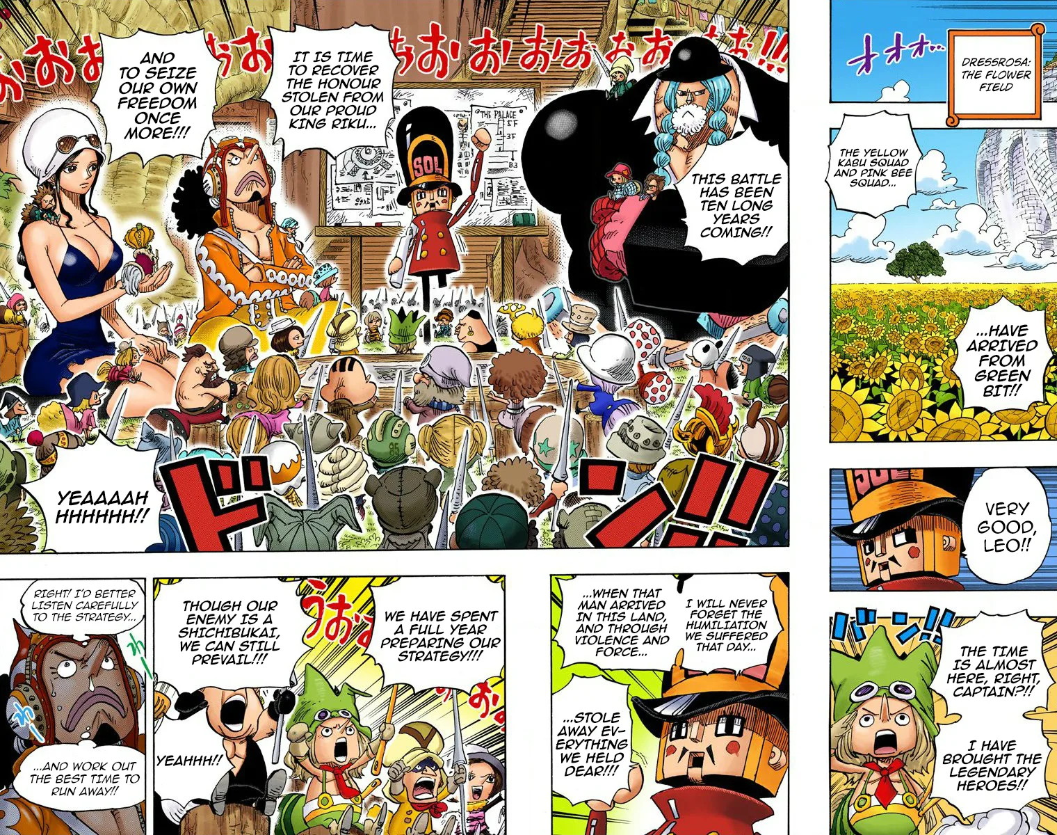 One Piece - Colored Chapter 722 page 16