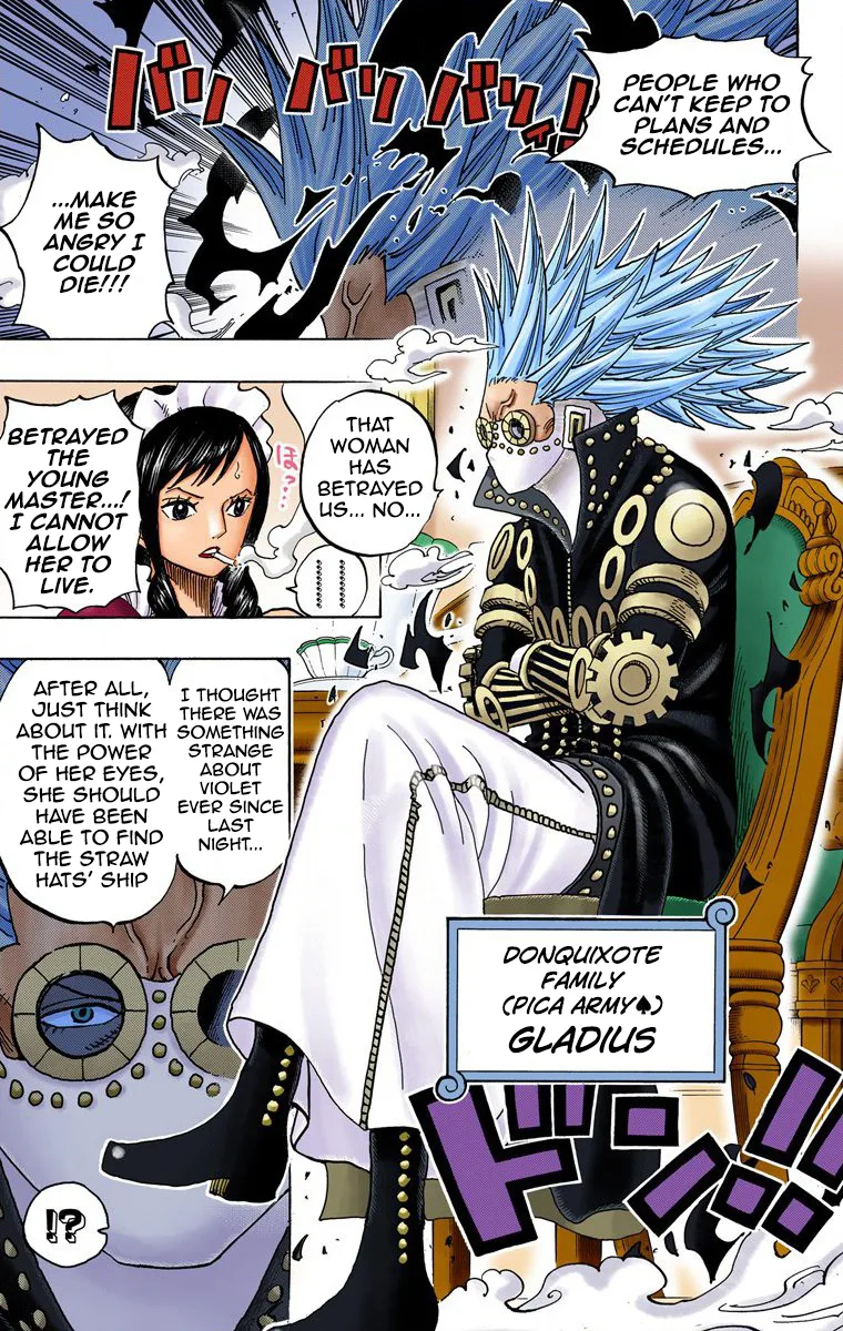 One Piece - Colored Chapter 723 page 6