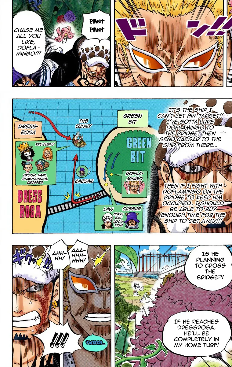 One Piece - Colored Chapter 723 page 17