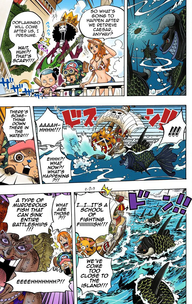 One Piece - Colored Chapter 723 page 16