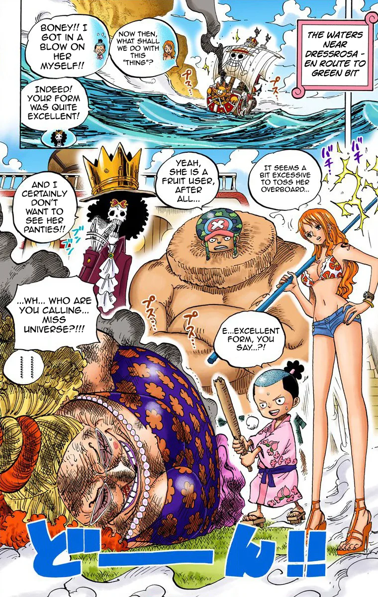 One Piece - Colored Chapter 723 page 9