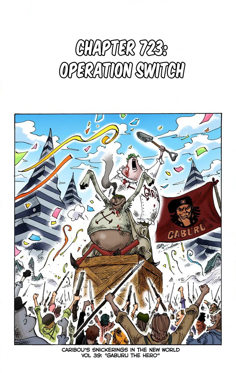 One Piece - Colored Chapter 723 page 2