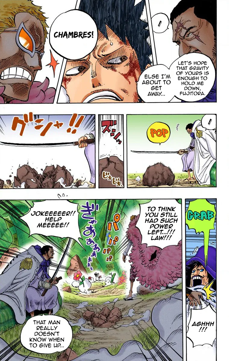 One Piece - Colored Chapter 723 page 14