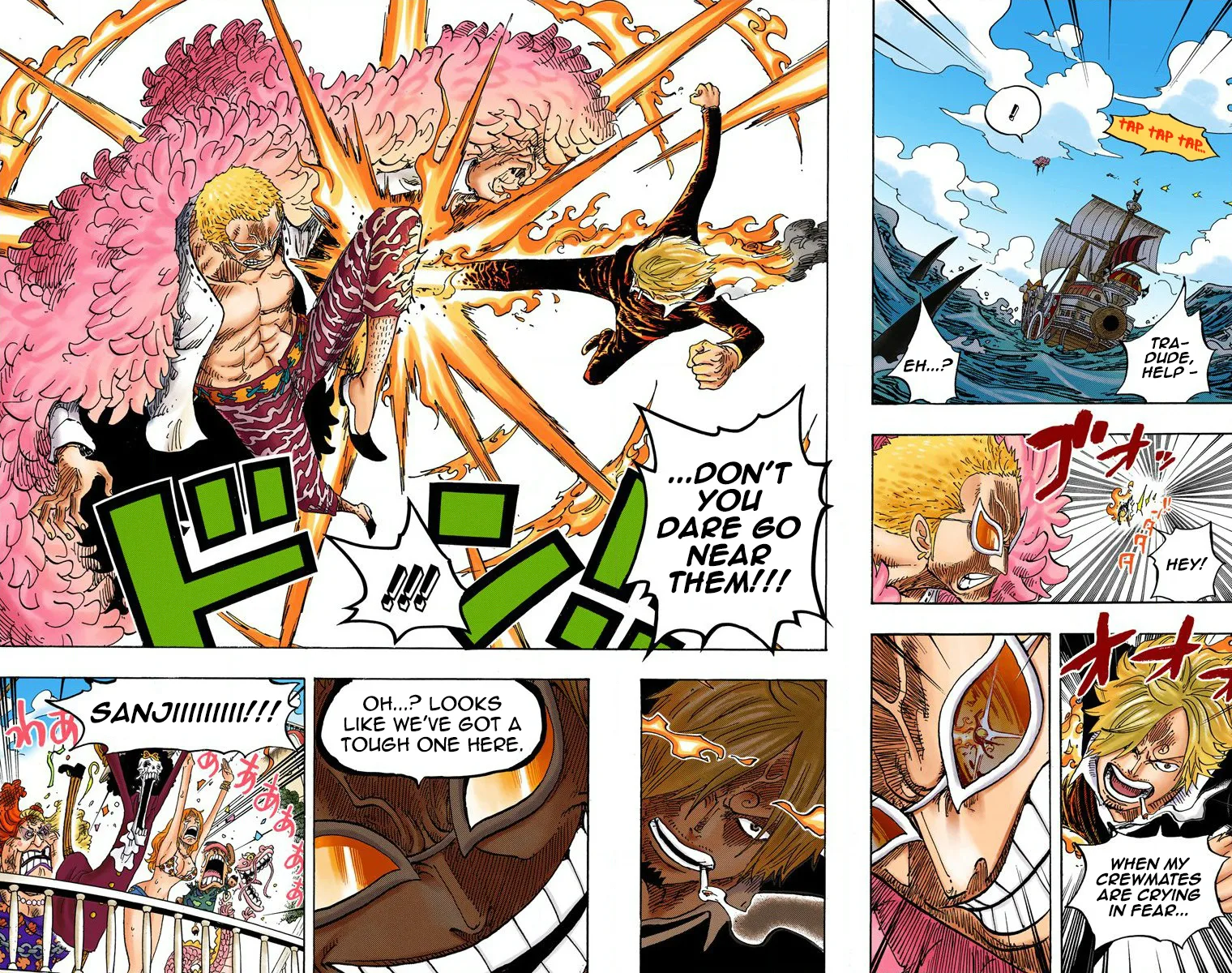 One Piece - Colored Chapter 723 page 19