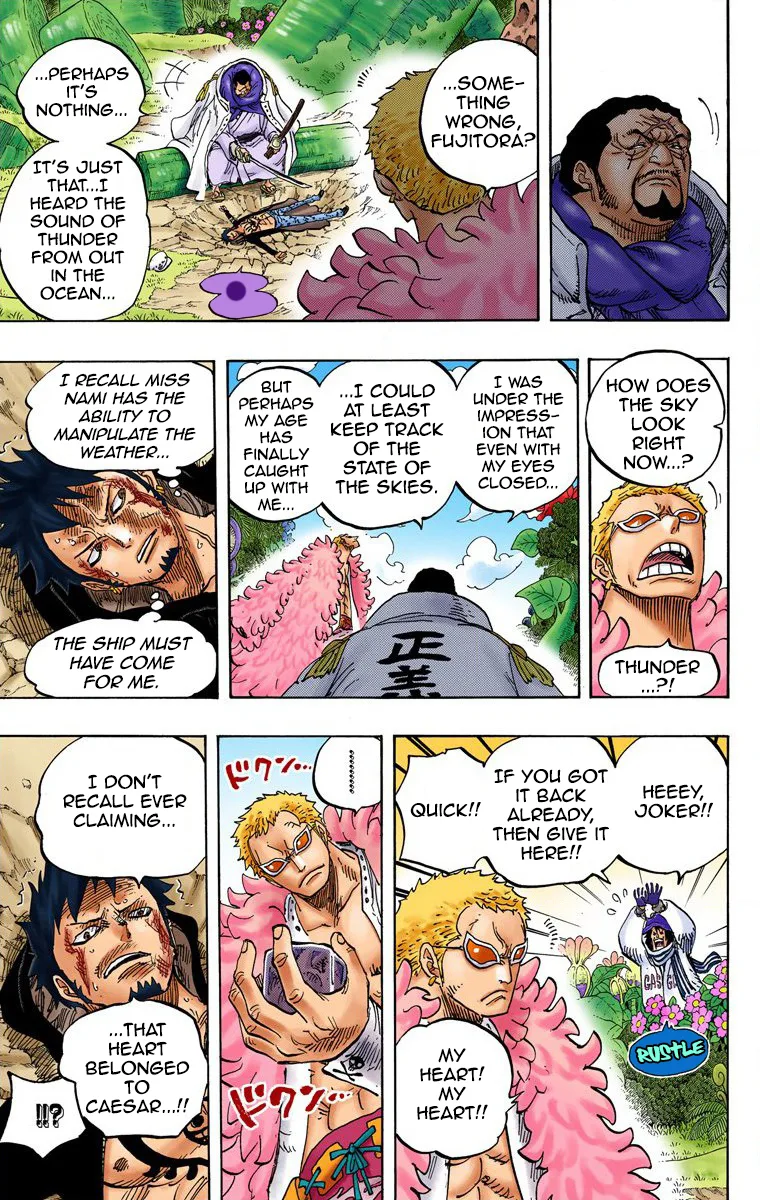 One Piece - Colored Chapter 723 page 12