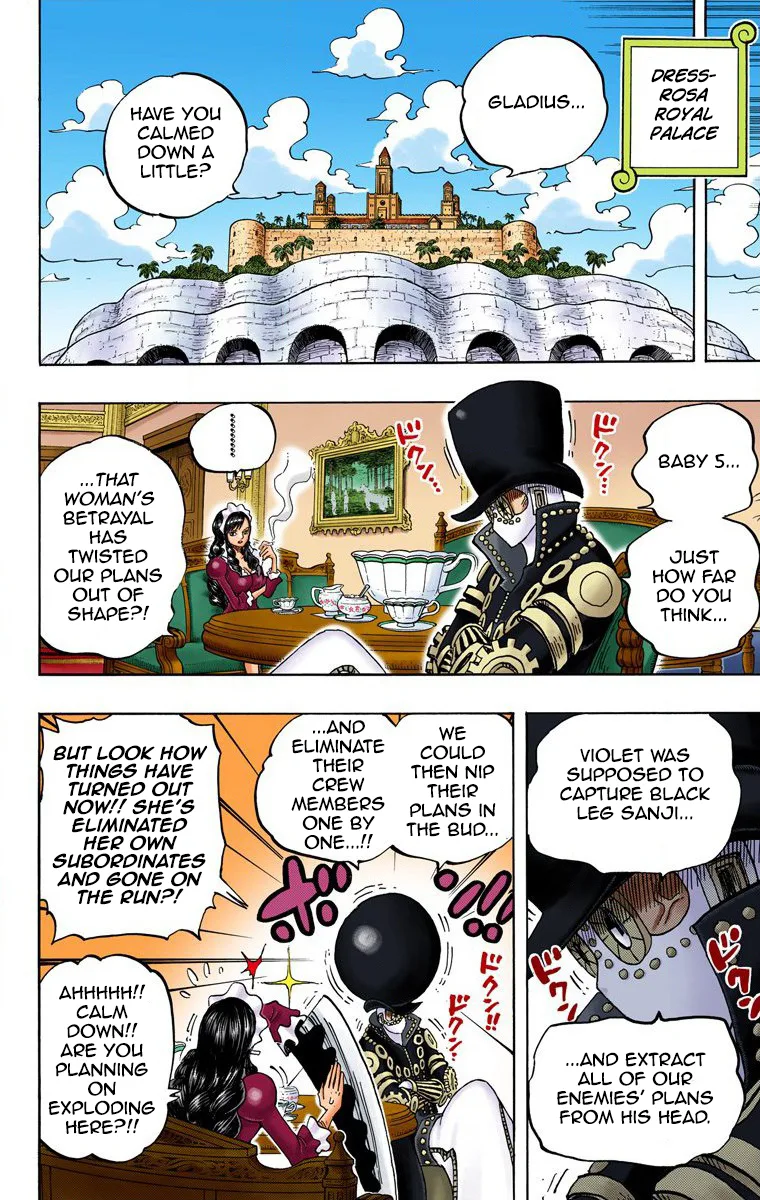 One Piece - Colored Chapter 723 page 5