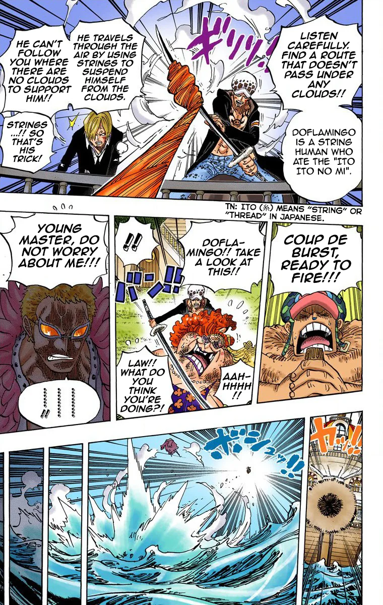 One Piece - Colored Chapter 724 page 18