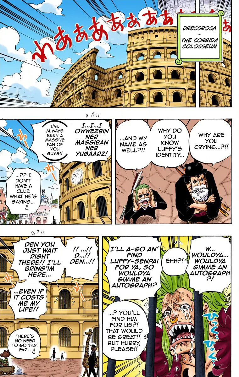 One Piece - Colored Chapter 725 page 9