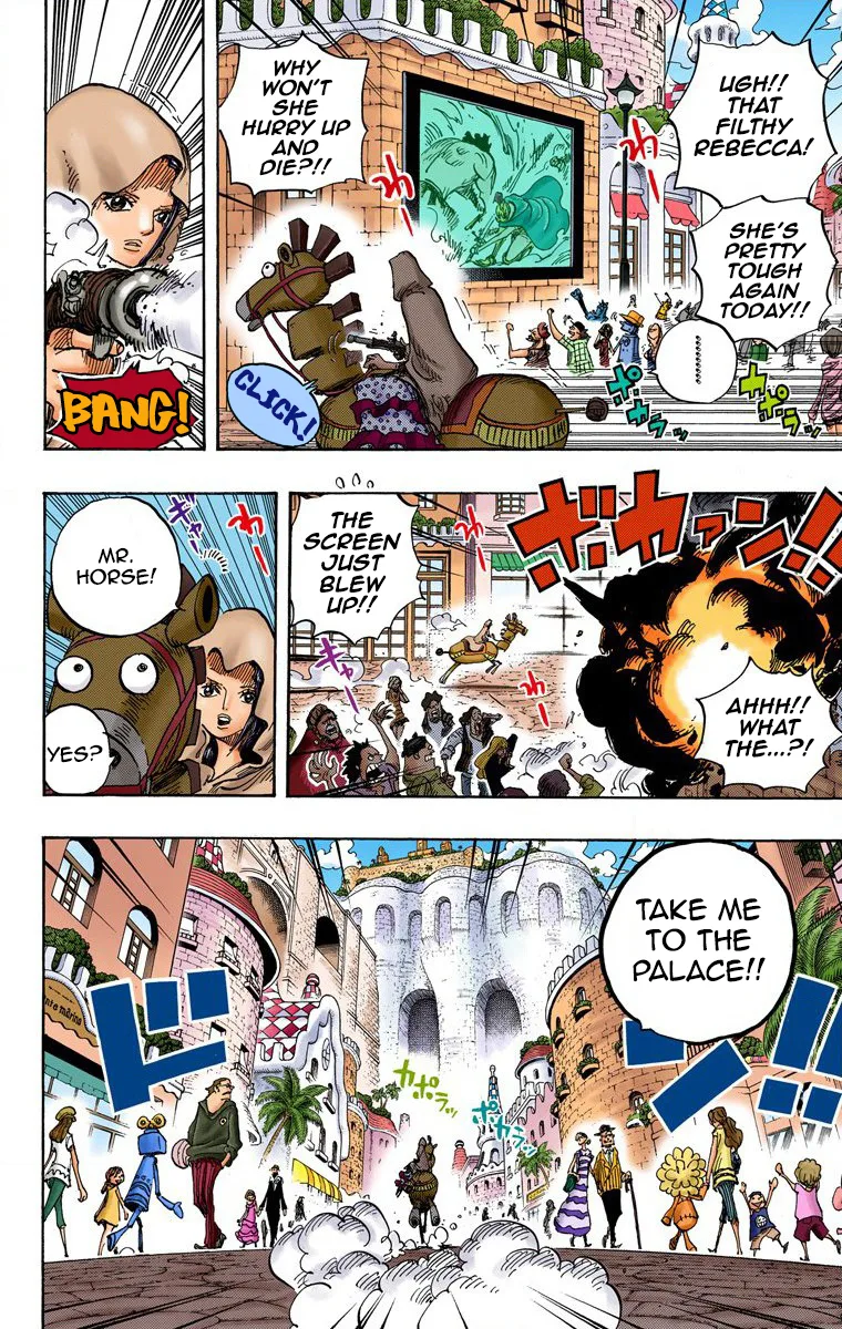 One Piece - Colored Chapter 725 page 8