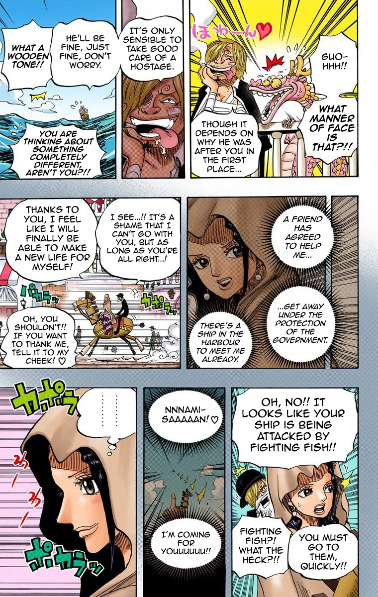 One Piece - Colored Chapter 725 page 7