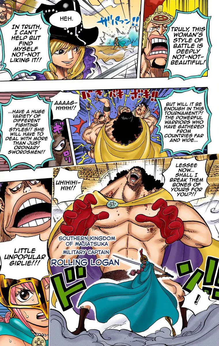One Piece - Colored Chapter 725 page 13
