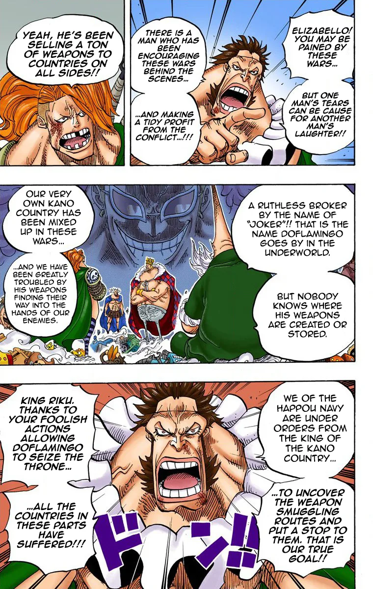 One Piece - Colored Chapter 726 page 8