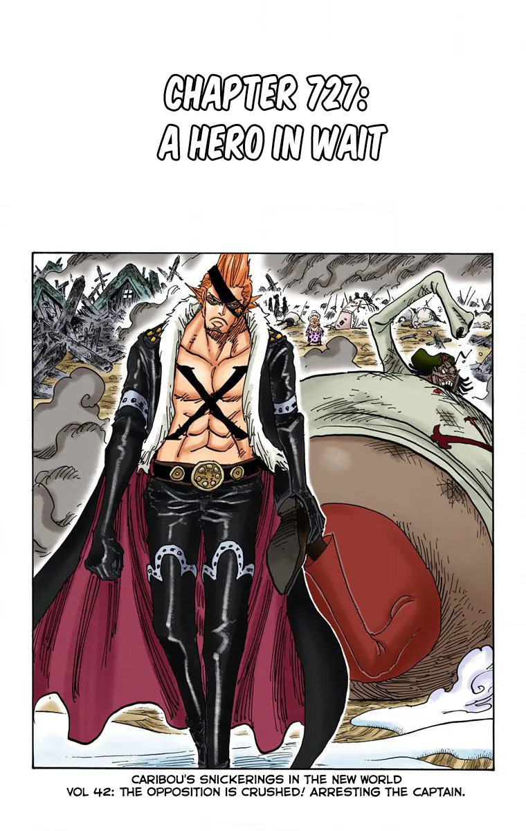 One Piece - Colored Chapter 727 page 2