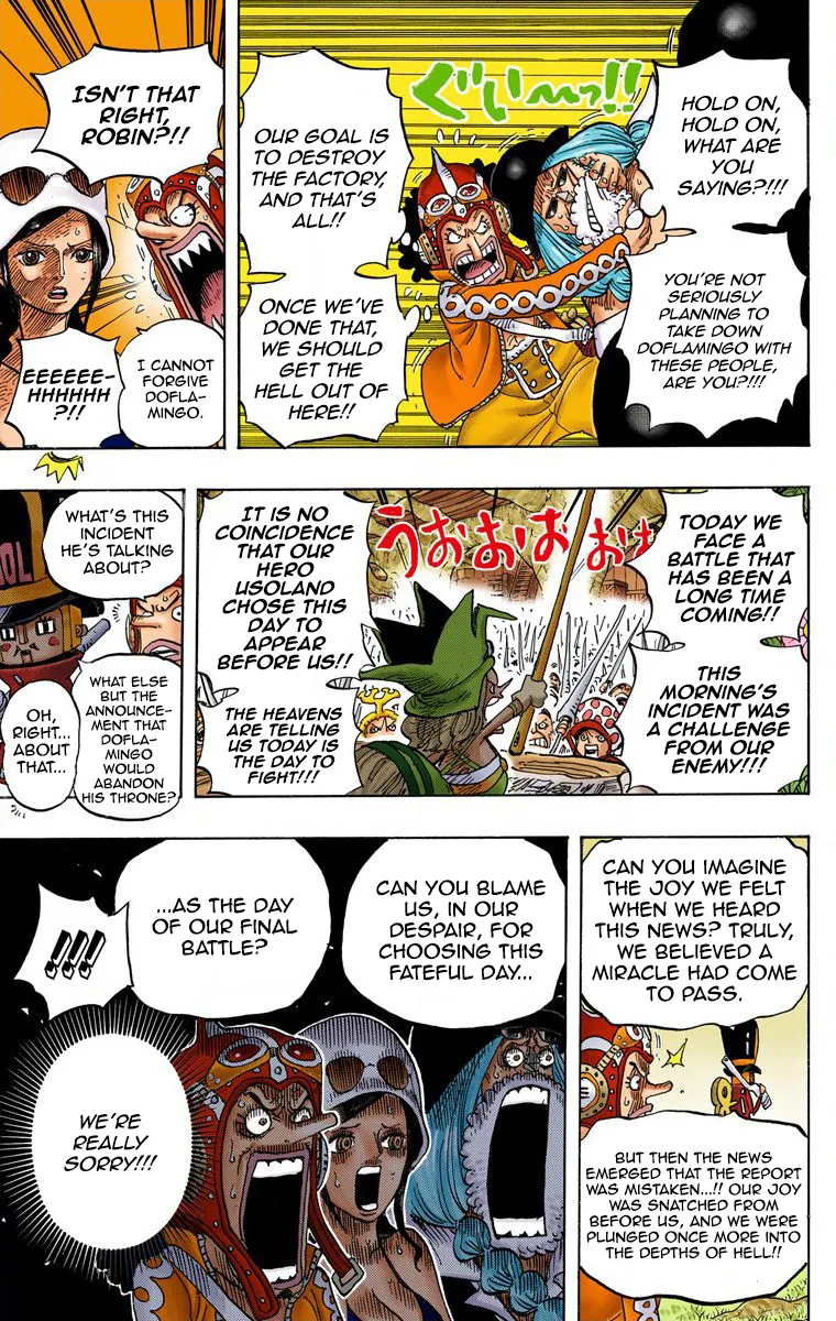 One Piece - Colored Chapter 728 page 16