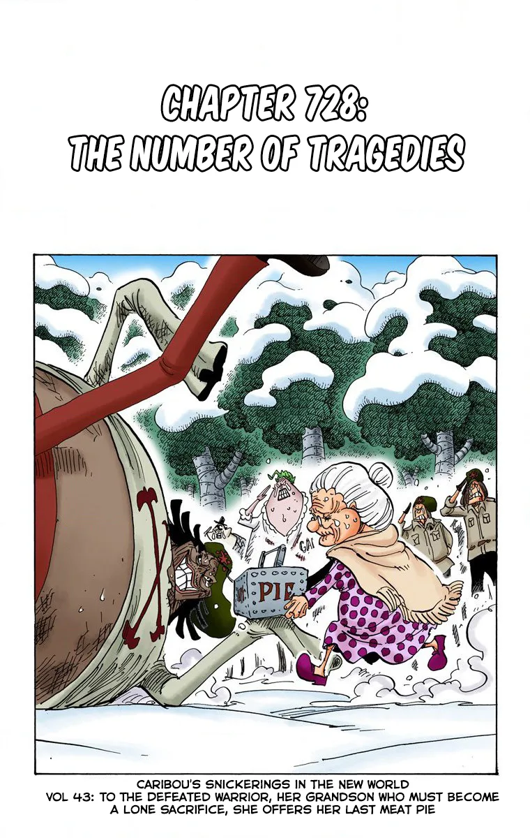 One Piece - Colored Chapter 728 page 2