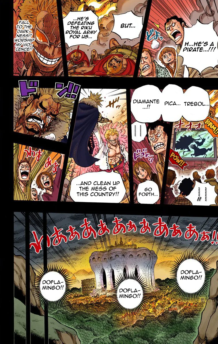 One Piece - Colored Chapter 728 page 9