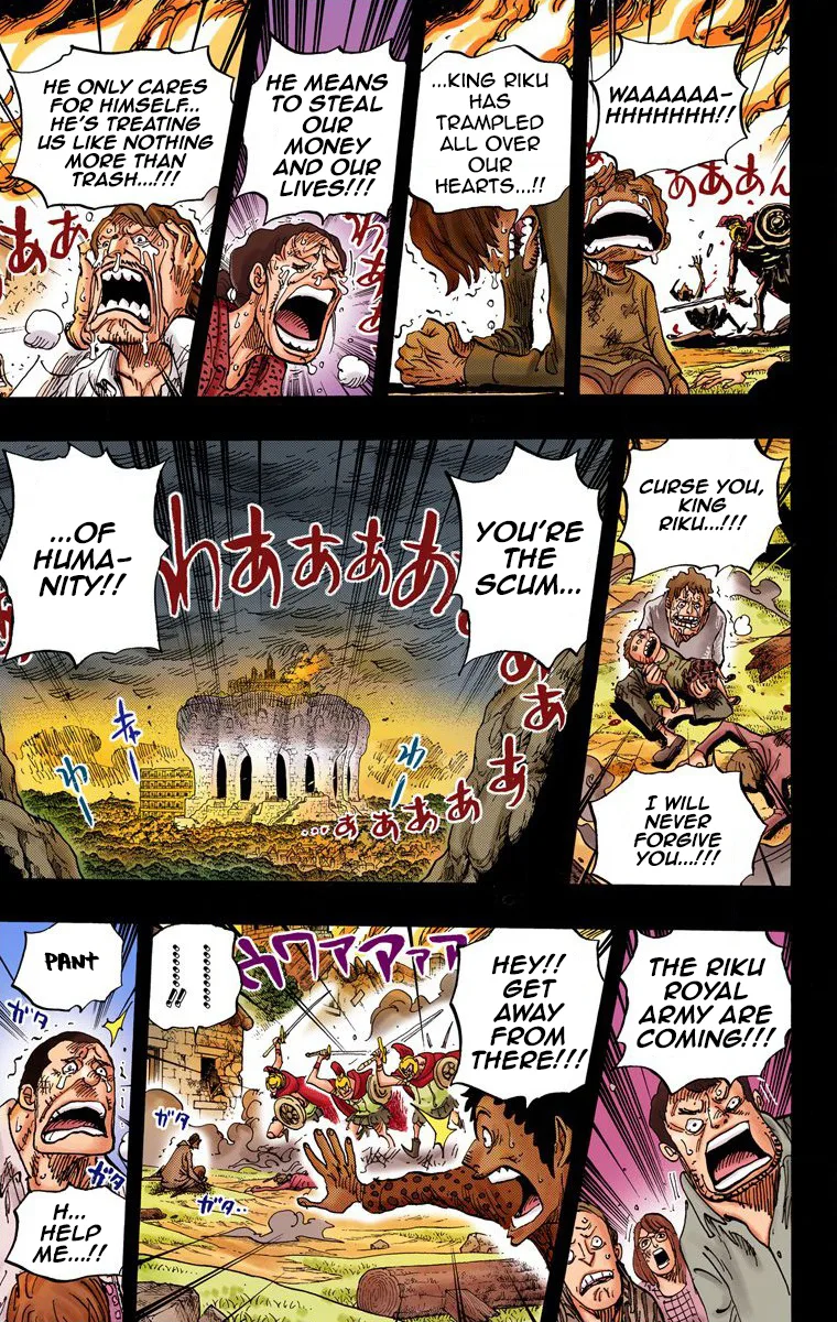 One Piece - Colored Chapter 728 page 7