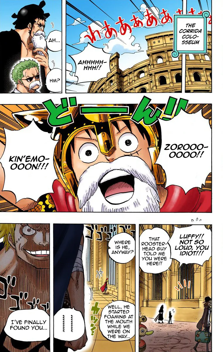 One Piece - Colored Chapter 728 page 18