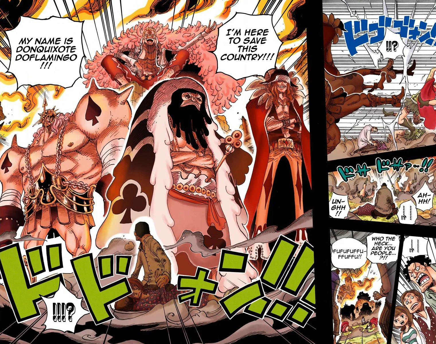 One Piece - Colored Chapter 728 page 8