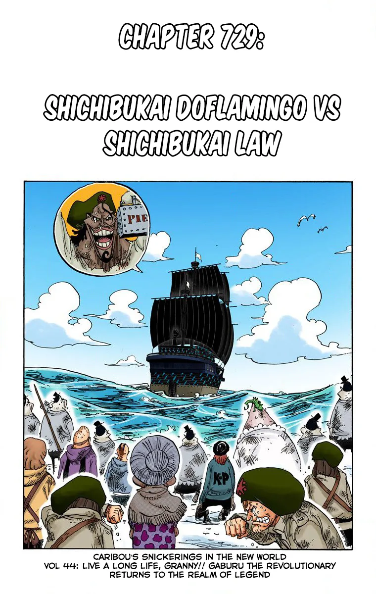 One Piece - Colored Chapter 729 page 2