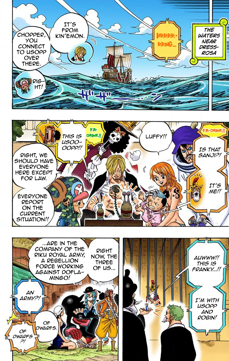 One Piece - Colored Chapter 729 page 11