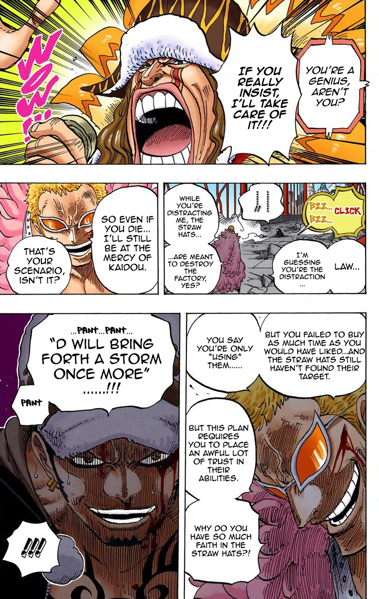 One Piece - Colored Chapter 729 page 8