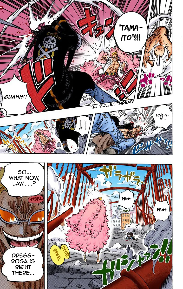 One Piece - Colored Chapter 729 page 6