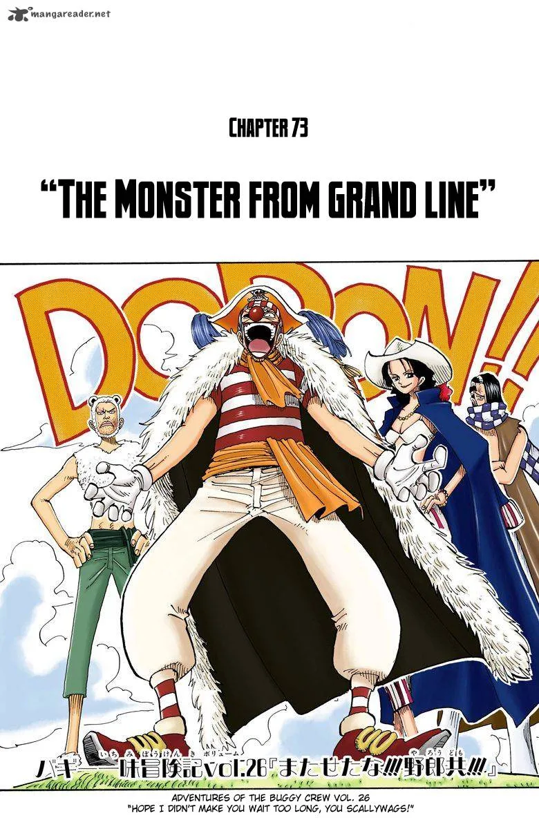 One Piece - Colored Chapter 73 page 1