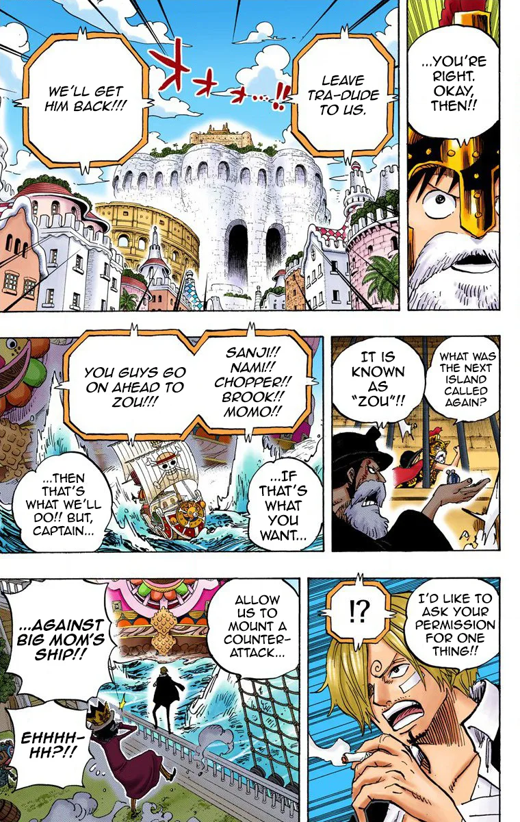 One Piece - Colored Chapter 730 page 16