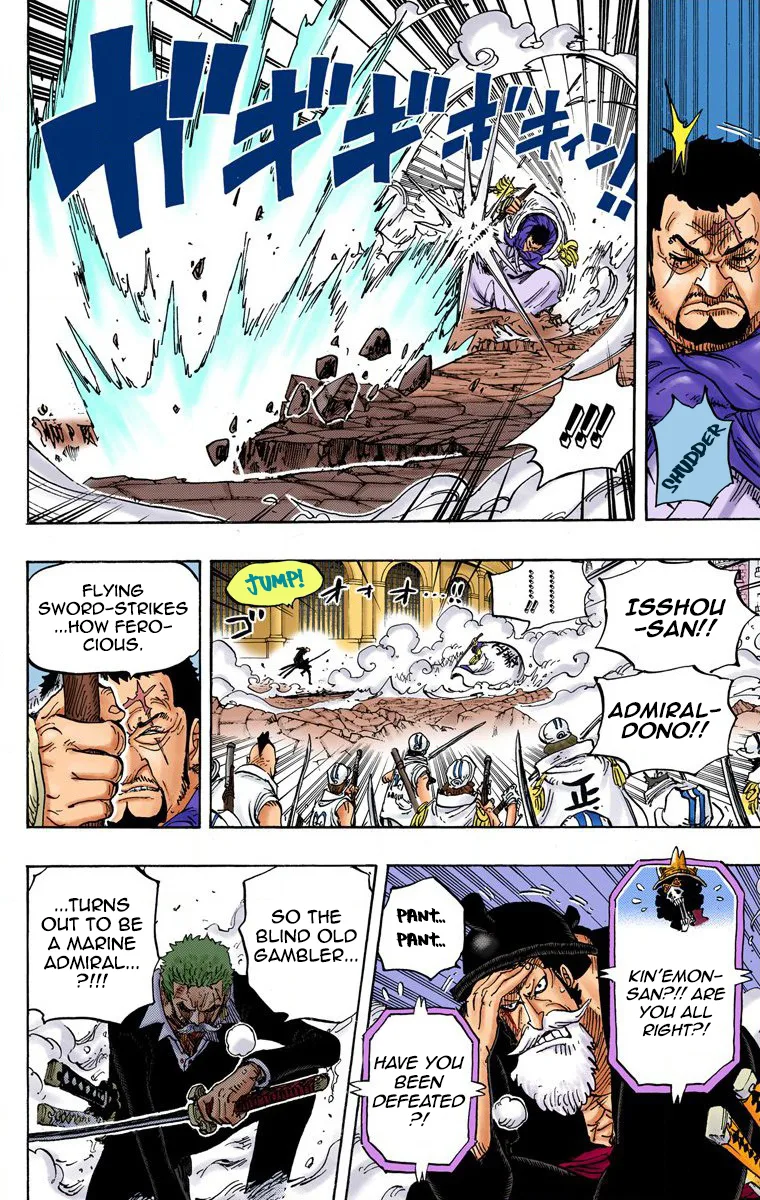 One Piece - Colored Chapter 730 page 8