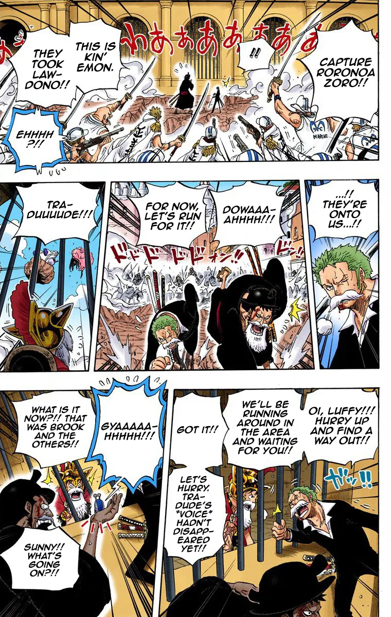 One Piece - Colored Chapter 730 page 11