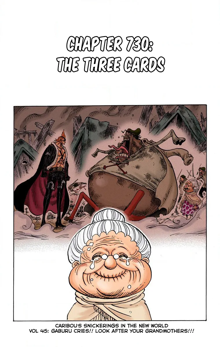 One Piece - Colored Chapter 730 page 2