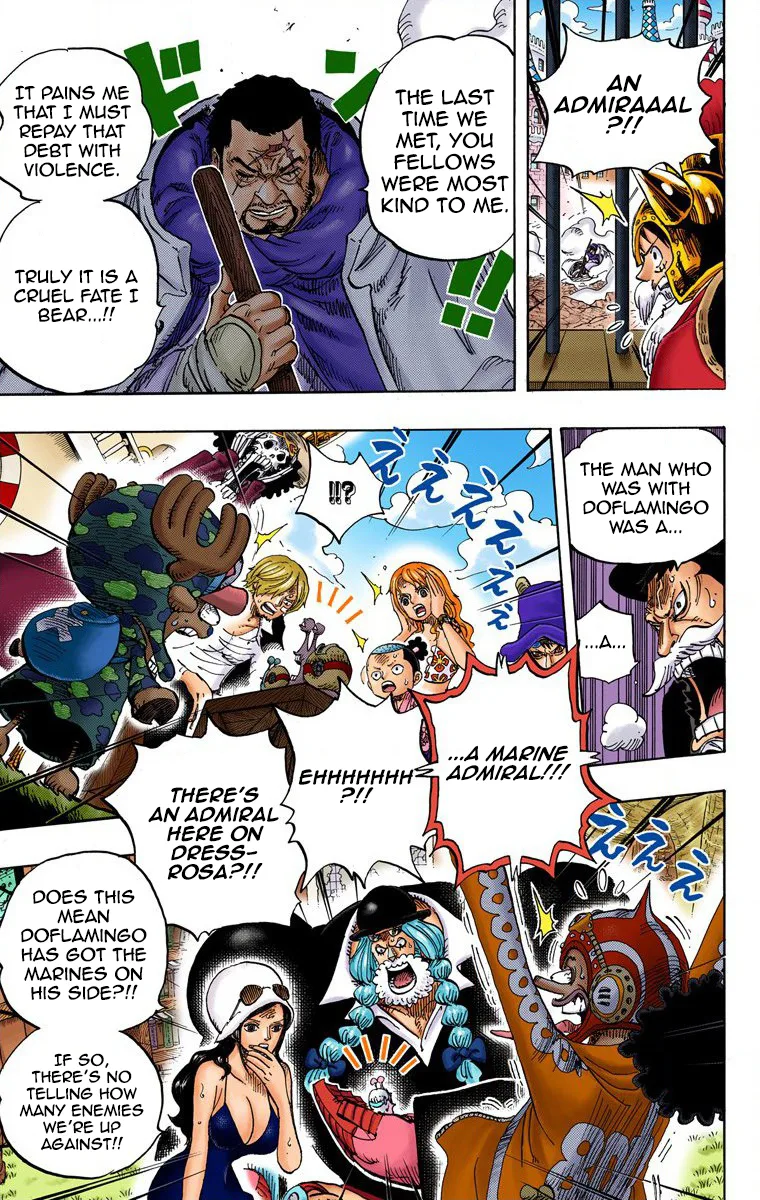 One Piece - Colored Chapter 730 page 9