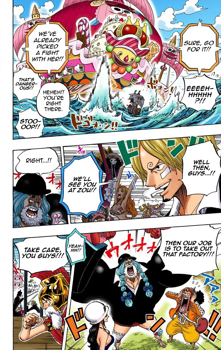 One Piece - Colored Chapter 730 page 17