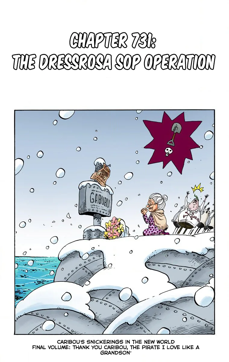 One Piece - Colored Chapter 731 page 2