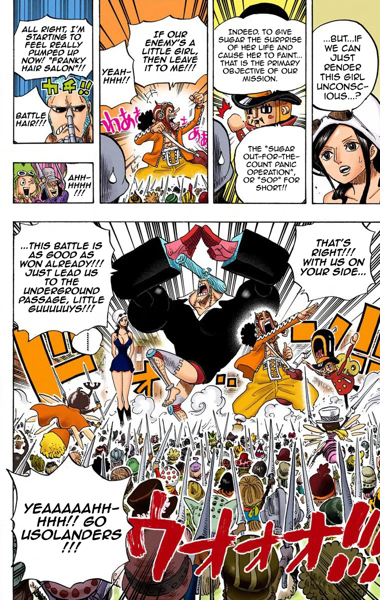 One Piece - Colored Chapter 731 page 11