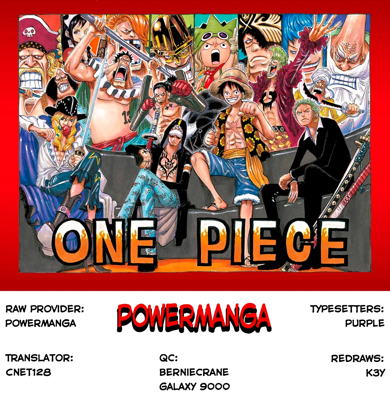 One Piece - Colored Chapter 731 page 1