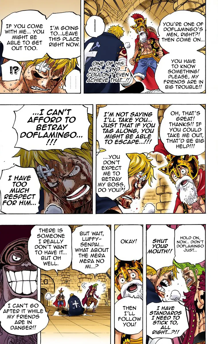 One Piece - Colored Chapter 731 page 14