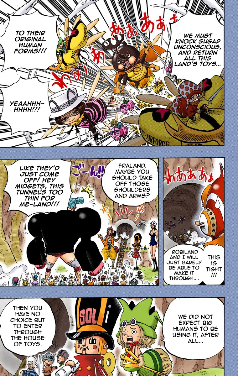 One Piece - Colored Chapter 732 page 9