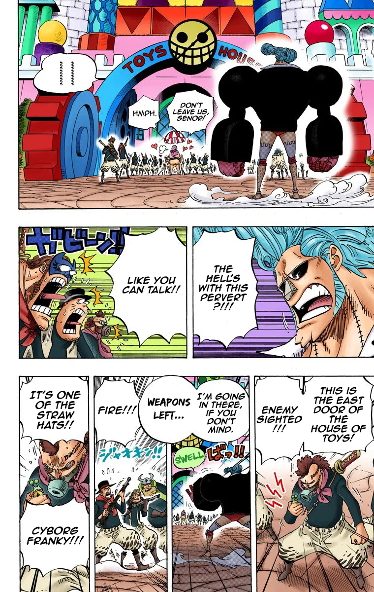One Piece - Colored Chapter 732 page 14