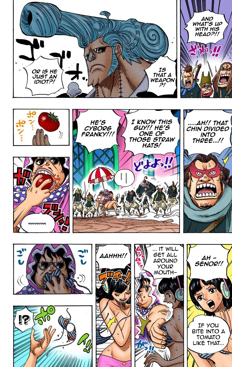 One Piece - Colored Chapter 732 page 12