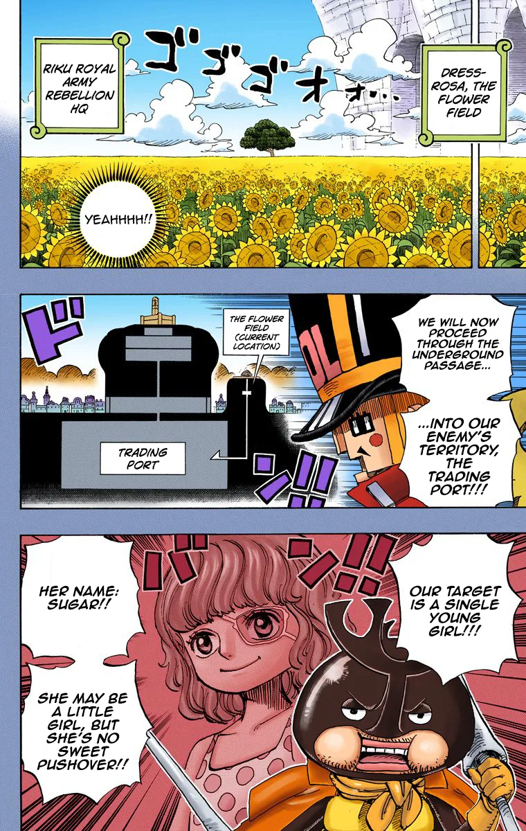 One Piece - Colored Chapter 732 page 8