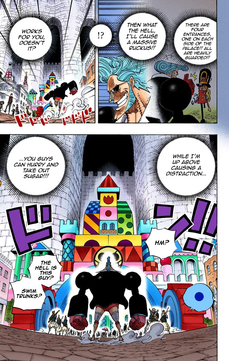 One Piece - Colored Chapter 732 page 11