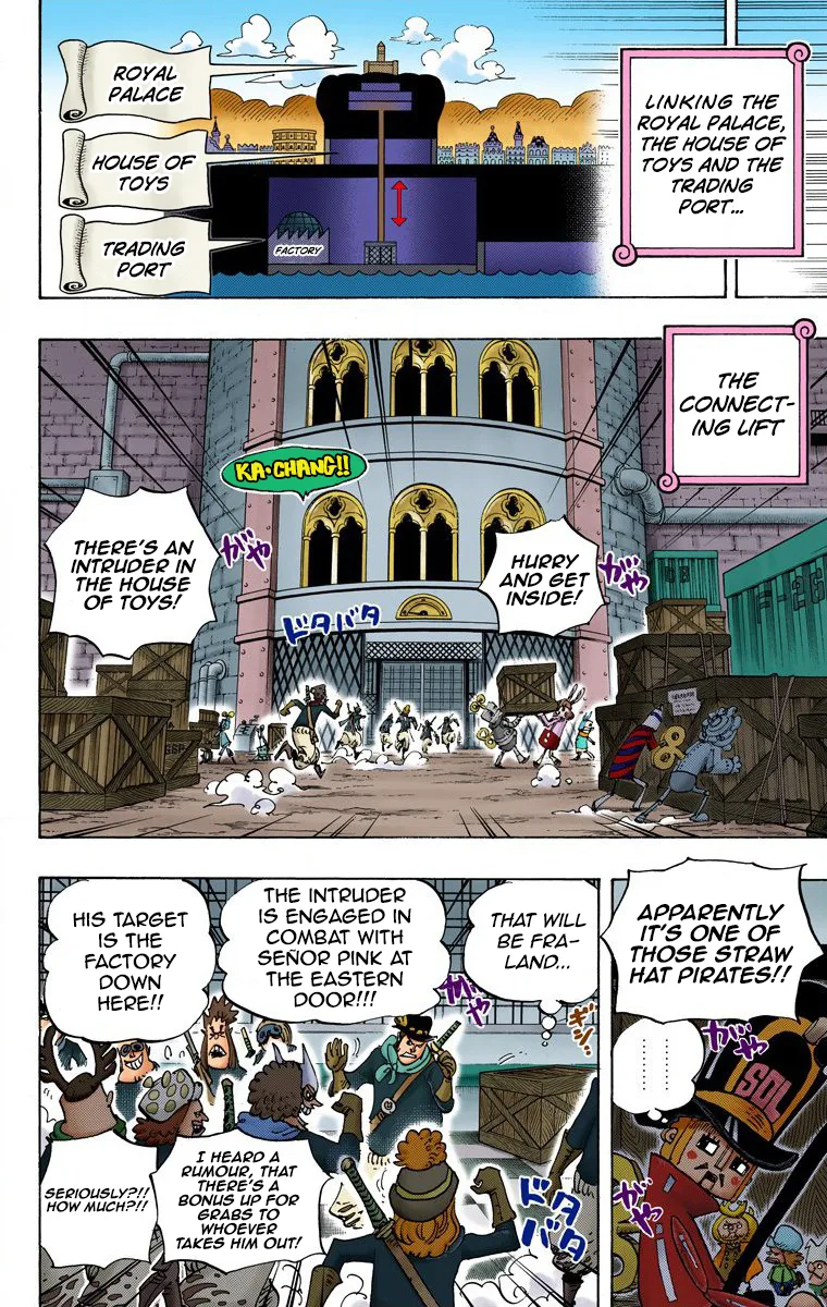 One Piece - Colored Chapter 733 page 13
