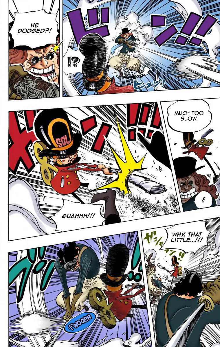 One Piece - Colored Chapter 733 page 15
